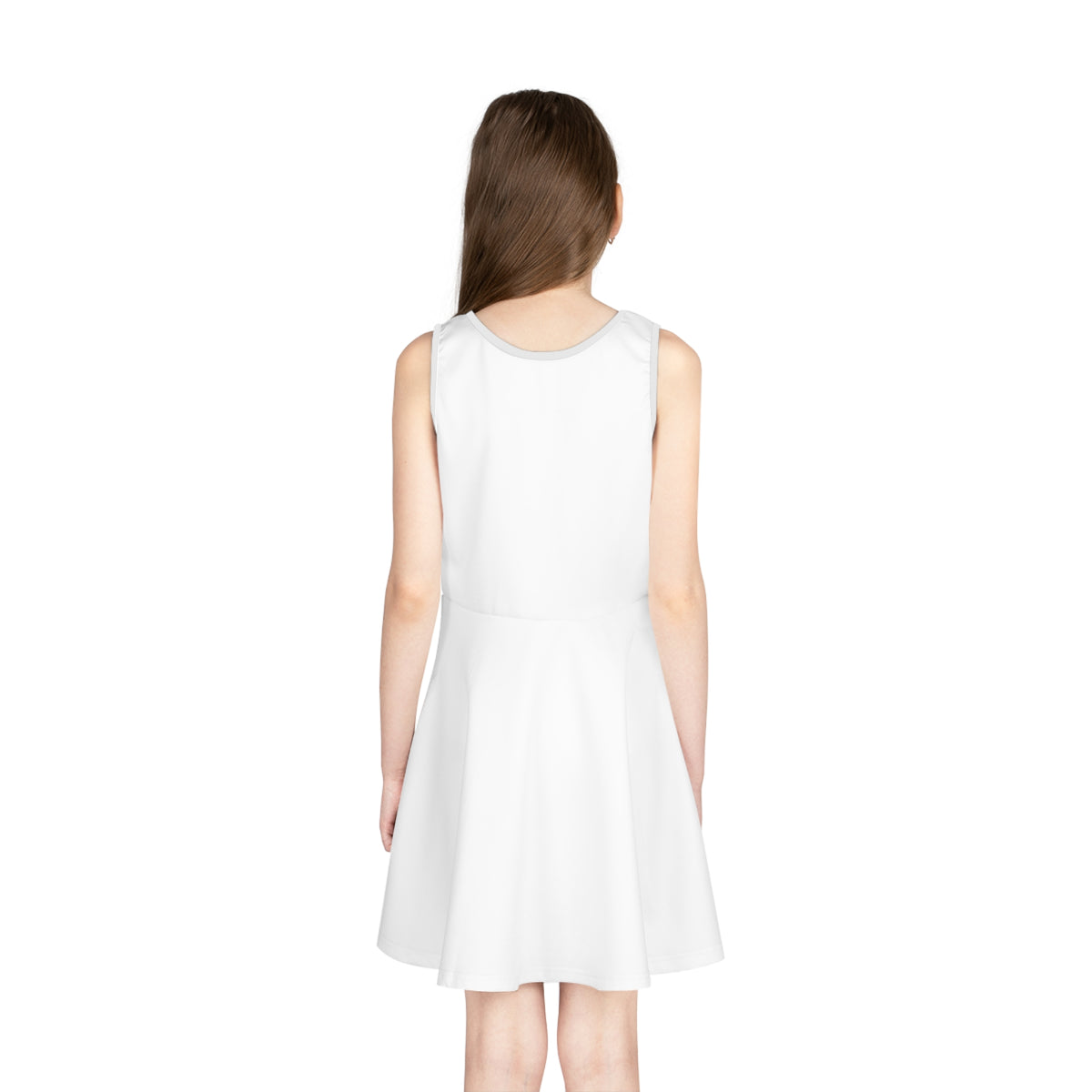 Girls Sundress "Besties by Birth" — Cute Friendship Tank Dress for Kids