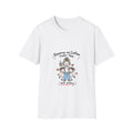 T-Shirt — "Running on Coffee. Times Two." Mom Life Graphic Tee